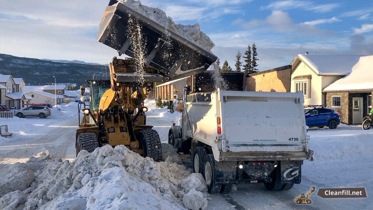 Snow dump operations